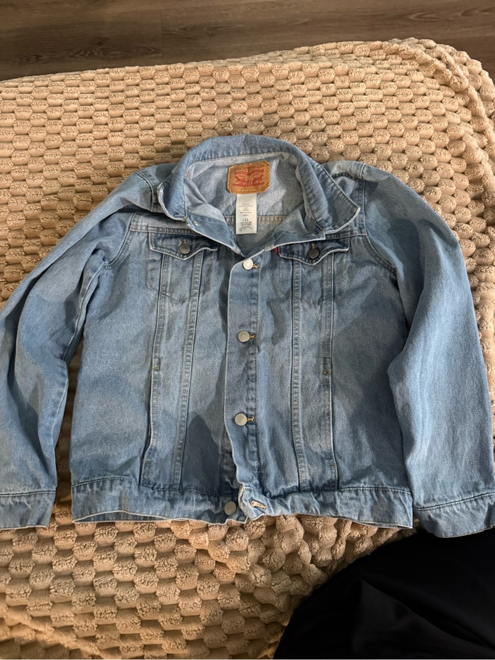 Levi's Light Wash Blue Kids Denim Jacket